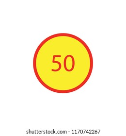 speed limit icon