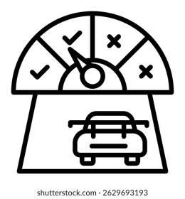 Elemento De Ícone De Limite De Velocidade Para Design