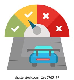 Elemento De Ícone De Limite De Velocidade Para Design