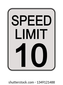 Speed Limit Sign