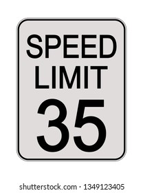 Speed Limit Sign