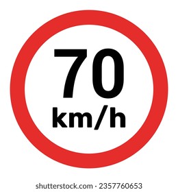 Speed Limit Pixel Vector & Photo (Free Trial)