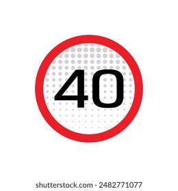 speed limit sign information vector