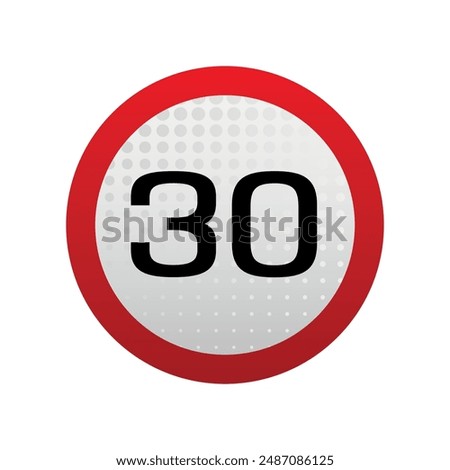 speed limit sign information vector