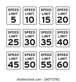 Speed Limit Signs