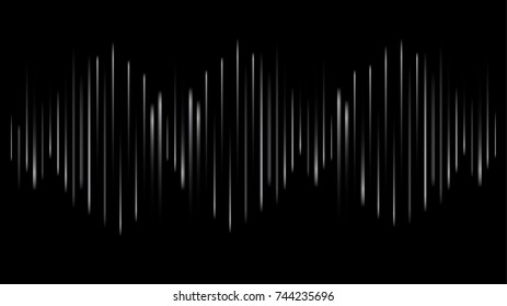 speed line abstract sound wave