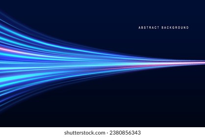 The speed line is blue and red in color. The spiral wave looks like a road. Light curved blue speed line swirls and Glitters. Spinning dynamic neon circle. A magical golden swirl with highlights. Glow