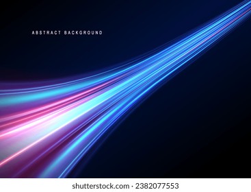 The speed line is blue and red in color. The spiral wave looks like a road. Light curved blue speed line swirls and Glitters. Spinning dynamic neon circle. A magical golden swirl with highlights. Glow