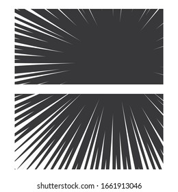 Speed line comik icon Vector Illustration design Logo template