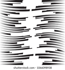 Speed Lines in arrow Form . Vector Illustration .Technology  background . Design element . Abstract Geometric shape . 