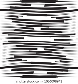 Speed Lines in arrow Form . Vector Illustration .Technology  background . Design element . Abstract Geometric shape . 