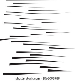 Speed Lines in arrow Form . Vector Illustration .Technology  background . Design element . Abstract Geometric shape . 