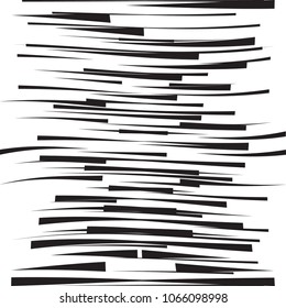 Speed Lines in arrow Form . Vector Illustration .Technology  background . Design element . Abstract Geometric shape . 