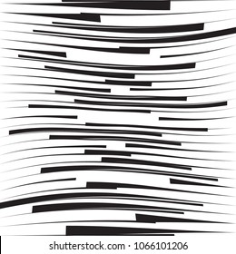 Speed Lines in arrow Form . Vector Illustration .Technology  Logo . Design element . Abstract Geometric shape . 