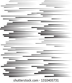 Speed Lines in arrow Form . Vector Illustration .Technology  Logo . Design element . Abstract Geometric shape . 