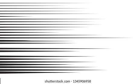 Speed Lines in arrow Form . Vector Illustration .Technology  Logo . Design element . Abstract Geometric shape . 