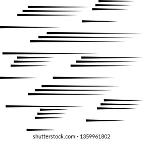Speed Lines in arrow Form . Vector Illustration .Technology  Logo . Design element . Abstract Geometric shape . 