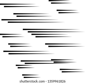 Speed Lines in arrow Form . Vector Illustration .Technology  Logo . Design element . Abstract Geometric shape . 