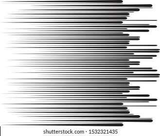 Speed Lines in arrow Form . Vector Illustration .Technology  Logo . Design element . Abstract Geometric shape . 