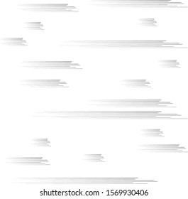 Speed Lines in arrow Form . Vector Illustration .Technology  Logo . Design element . Abstract Geometric shape .