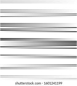 Speed Lines in arrow Form . Vector Illustration .Technology  Logo . Design element . Abstract Geometric shape . 