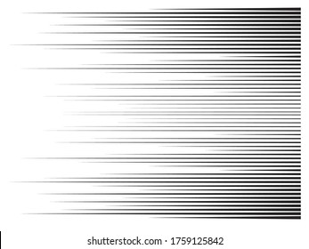 Speed Lines in arrow Form . Vector Illustration .Technology  Logo . Design element . Abstract Geometric shape .