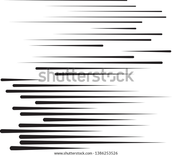 Speed Lines Arrow Form Vector Illustration Stock Vector (royalty Free 