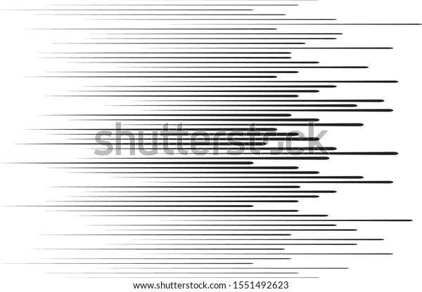 Speed Lines Arrow Form Vector Illustration Stock Vector (Royalty Free ...