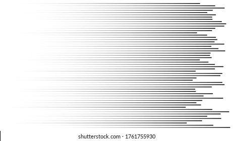 Speed lines background. Black stripe. Vector illustration