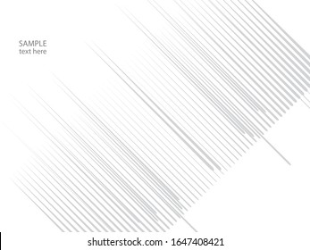 Speed Lines background . Vector Illustration .Technology  Logo . Design element . Abstract Geometric shape .