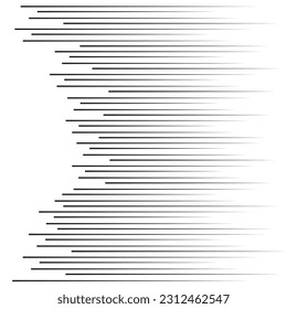 Fondo de las líneas de velocidad, ilustración vectorial