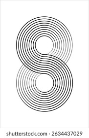 Líneas de velocidad en forma de círculo. Líneas de velocidad radial en forma de círculo. Líneas de velocidad punteadas de semitono grueso blanco. Logo redondo de Tecnología. Vector