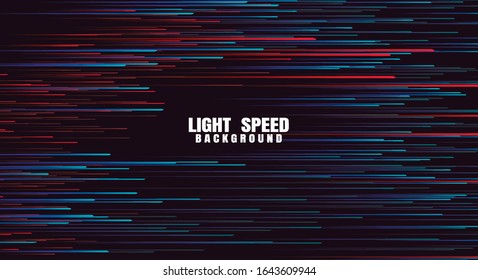 Speed Lines composed of glowing backgrounds, abstract vector background