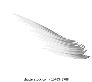 Speed lines Flying particles pattern, Fight stamp Manga graphic texture, Comic book speed horizontal lines on white background. Fast vector - illustrator