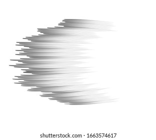 Líneas de velocidad Partículas voladoras Patrón sin fin, Sello de combate Textura gráfica manga, Velocidad de libro cómico líneas horizontales sobre fondo blanco