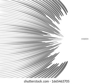 Speed lines Flying particles Seamless pattern, Fight stamp Manga graphic texture, Comic book speed horizontal lines on white background