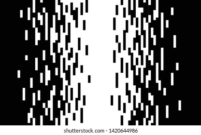 Speed lines Gradient seamless pattern Vector texture Fast effect design Black elements on white background