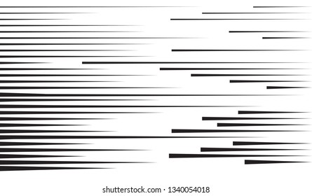 Speed Lines in linear Form . Vector Illustration .Technology  Logo . Design element . Abstract Geometric shape . 