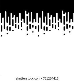 Speed lines set isolated on white. Motion effect illustration.Gradient background design.