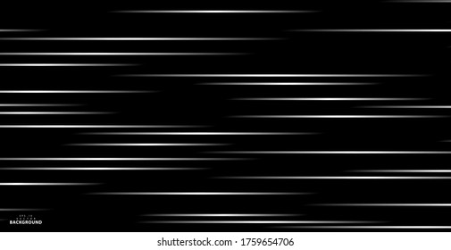 Speed lines. Striped Technology Motion. Abstract pattern background - vector illustration