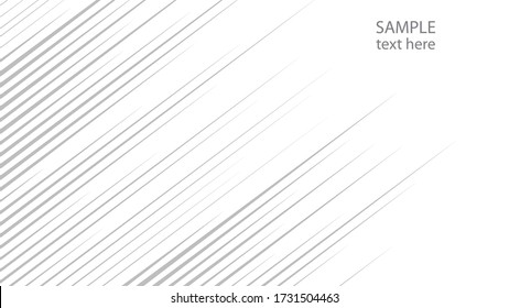Speed Lines texture . Vector Illustration . Design element . Abstract Geometric background .