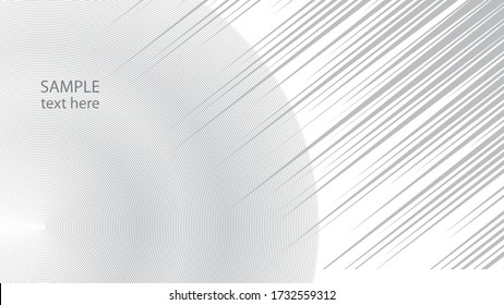 Speed Lines texture . Vector Illustration . Design element . Abstract Geometric background .