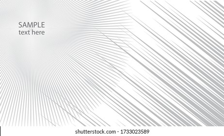 Speed Lines texture . Vector Illustration . Design element . Abstract Geometric background .