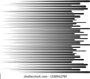 Speed Lines  . Vector Illustration .Technology  Logo . Design element . Abstract Geometric shape .