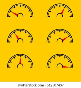 Speed logo design. icons vector