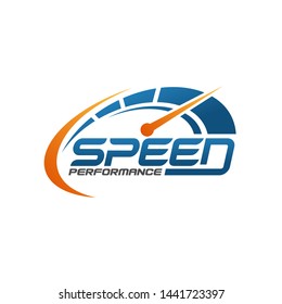 Speed Logo Design Stock Vector