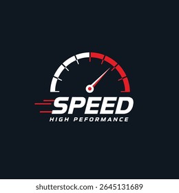 Speed Logo Design Stock Vector