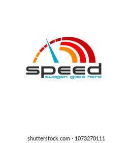 Speed Logo Design Vector