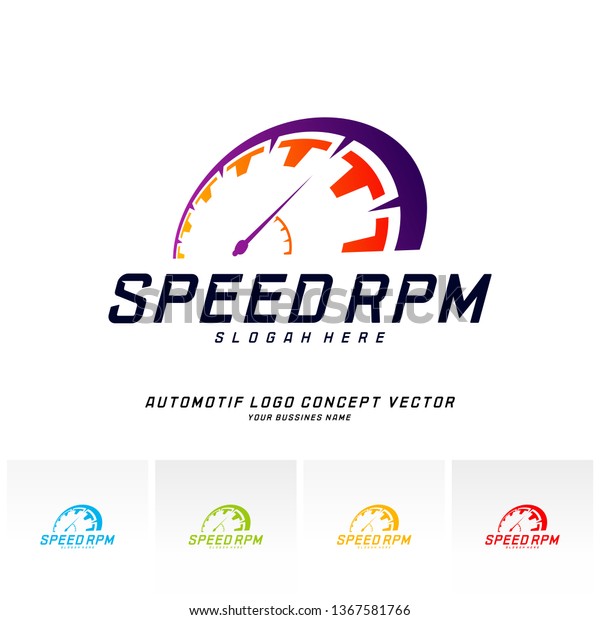 Speed logo design vector. Fast Speedometer logo\
design template. icon\
symbol