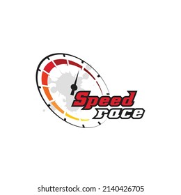 Speed Logo Design, vector illustration